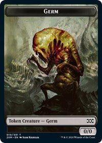 Germ // Human Soldier Double-sided Token [Double Masters Tokens] | The Time Vault CA