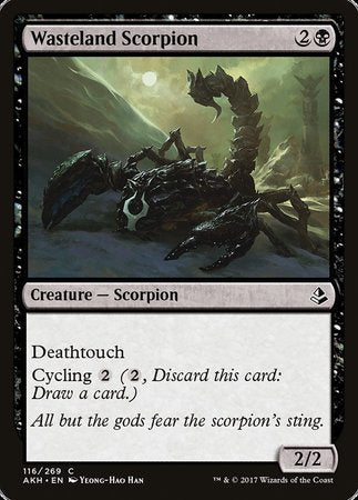 Wasteland Scorpion [Amonkhet] | The Time Vault CA