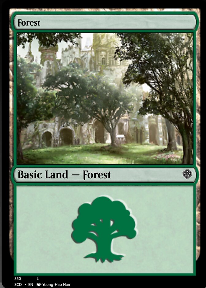 Forest (350) [Starter Commander Decks] | The Time Vault CA