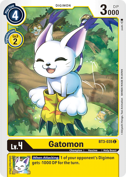 Gatomon [BT3-035] [Release Special Booster Ver.1.5] | The Time Vault CA
