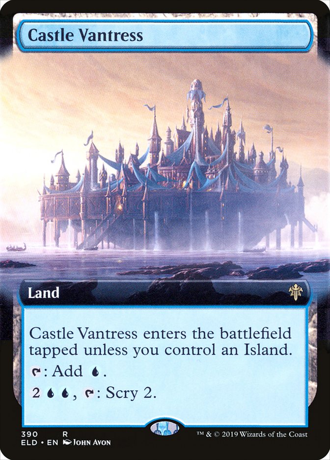 Castle Vantress (Extended Art) [Throne of Eldraine] | The Time Vault CA