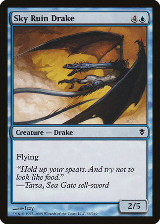 Sky Ruin Drake [Zendikar] | The Time Vault CA