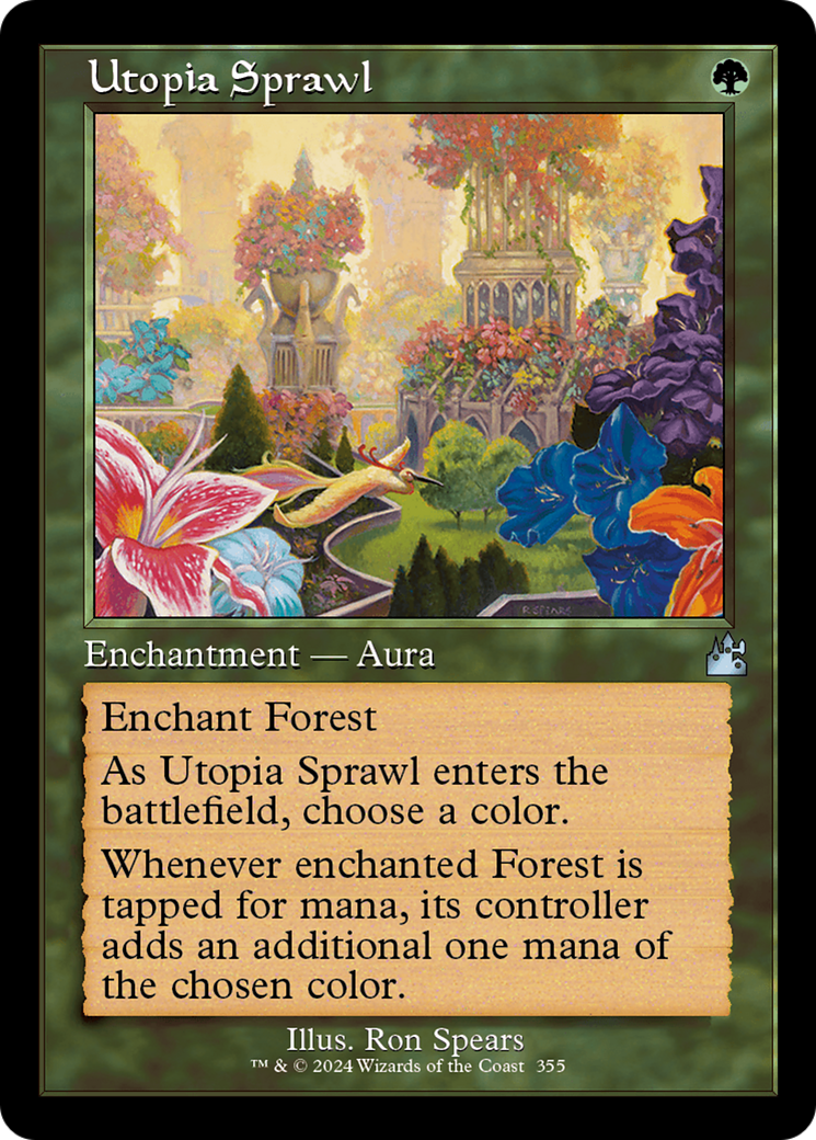 Utopia Sprawl (Retro Frame) [Ravnica Remastered] | The Time Vault CA