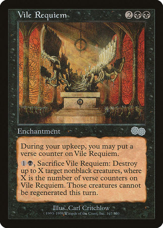 Vile Requiem [Urza's Saga] | The Time Vault CA