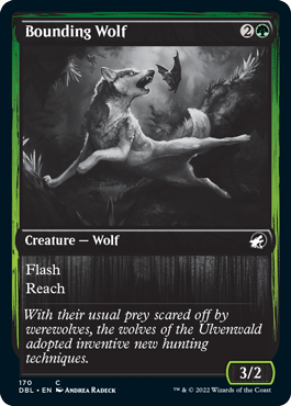 Bounding Wolf [Innistrad: Double Feature] | The Time Vault CA