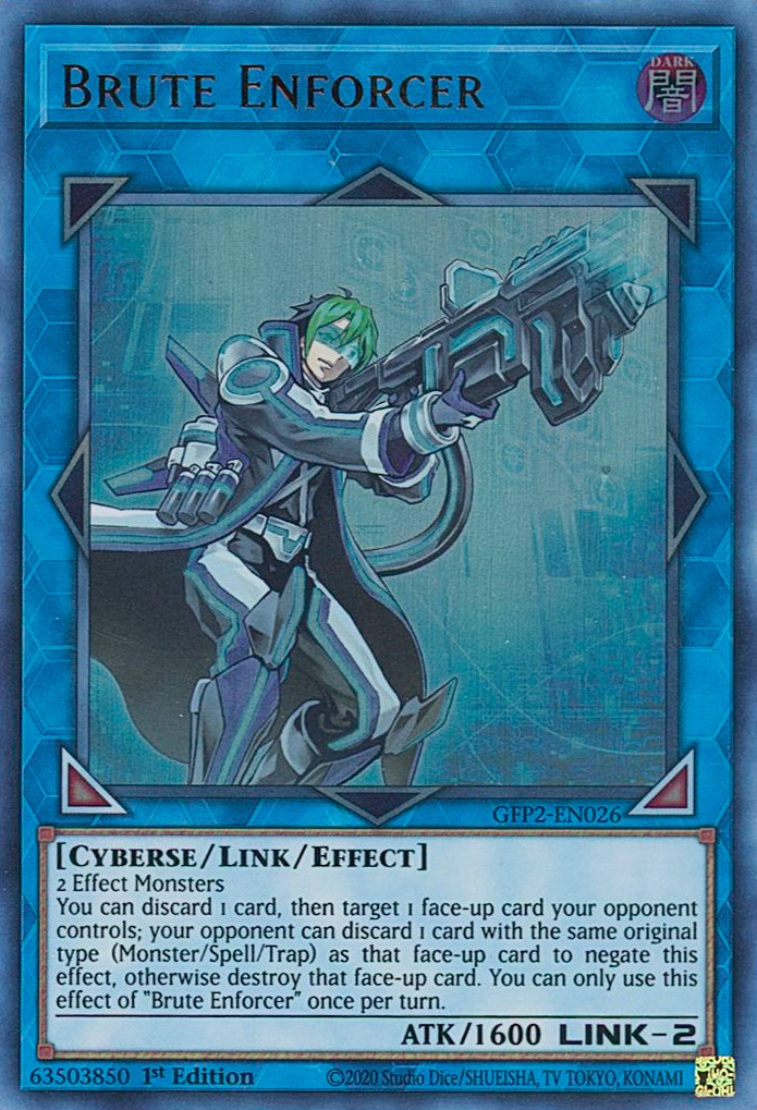 Brute Enforcer [GFP2-EN026] Ultra Rare | The Time Vault CA