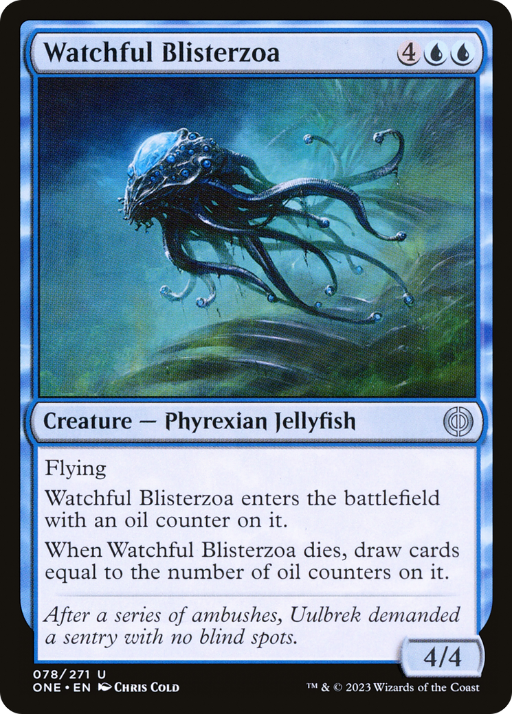 Watchful Blisterzoa [Phyrexia: All Will Be One] | The Time Vault CA