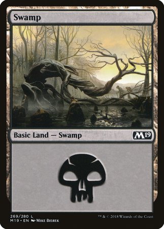 Swamp (269) [Core Set 2019] | The Time Vault CA