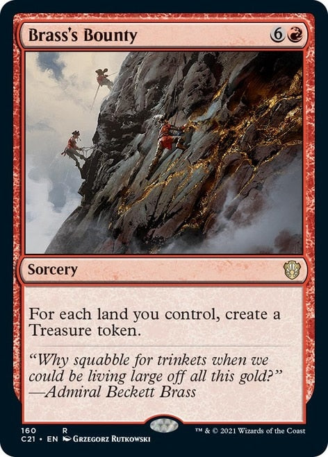 Brass's Bounty [Commander 2021] | The Time Vault CA