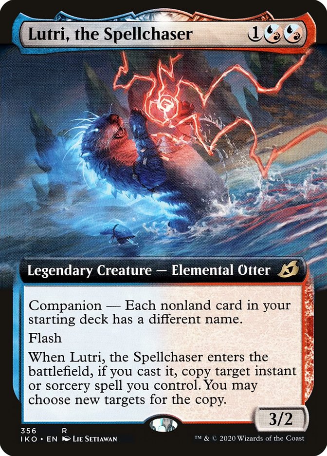 Lutri, the Spellchaser (Extended Art) [Ikoria: Lair of Behemoths] | The Time Vault CA