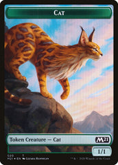 Beast // Cat (020) Double-sided Token [Core Set 2021 Tokens] | The Time Vault CA