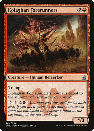 Kolaghan Forerunners [Dragons of Tarkir] | The Time Vault CA