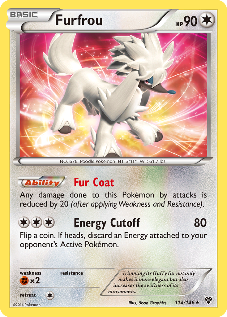 Furfrou (114/146) [XY: Base Set] | The Time Vault CA