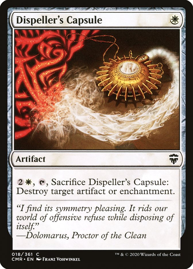 Dispeller's Capsule [Commander Legends] | The Time Vault CA