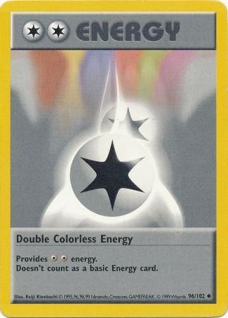 Double Colorless Energy (96/102) [Base Set Shadowless Unlimited] | The Time Vault CA