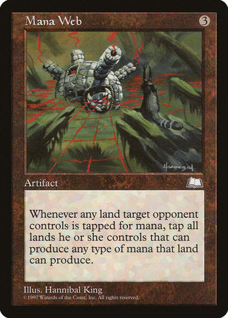 Mana Web [Weatherlight] | The Time Vault CA