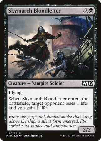 Skymarch Bloodletter [Core Set 2019] | The Time Vault CA