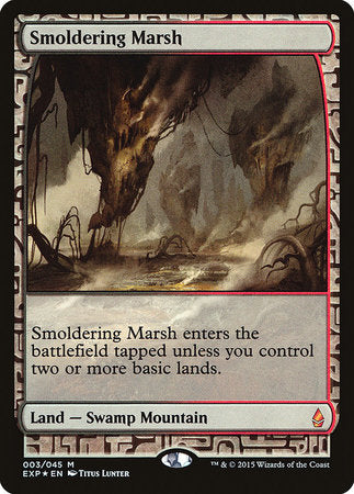 Smoldering Marsh [Zendikar Expeditions] | The Time Vault CA