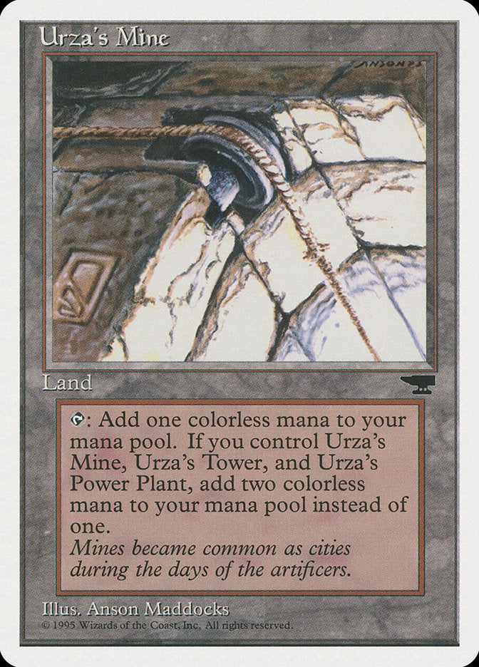 Urza's Mine (Pulley Embedded in Stone) [Chronicles] | The Time Vault CA