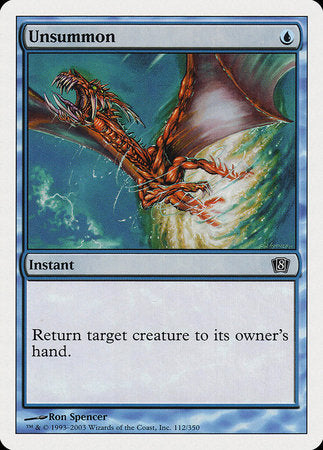 Unsummon [Eighth Edition] | The Time Vault CA