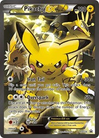 Pikachu EX (XY124) (Jumbo Card) [XY: Black Star Promos] | The Time Vault CA
