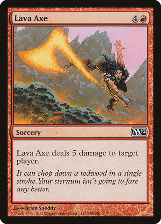 Lava Axe [Magic 2012] | The Time Vault CA