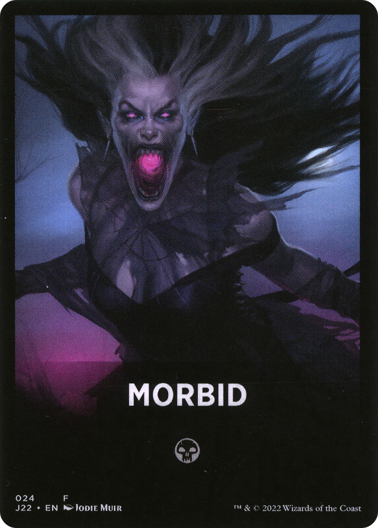 Morbid Theme Card [Jumpstart 2022 Front Cards] | The Time Vault CA