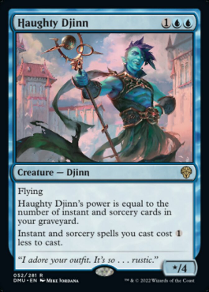 Haughty Djinn [Dominaria United] | The Time Vault CA