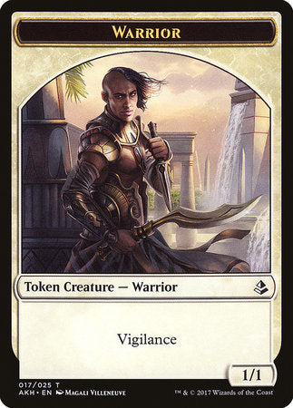 Warrior Token [Amonkhet Tokens] | The Time Vault CA