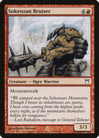 Sokenzan Bruiser [Champions of Kamigawa] | The Time Vault CA
