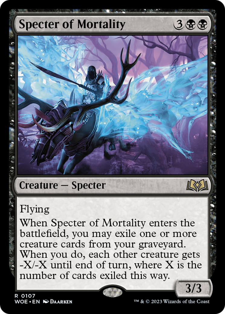 Specter of Mortality [Wilds of Eldraine] | The Time Vault CA