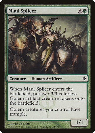 Maul Splicer [New Phyrexia] | The Time Vault CA