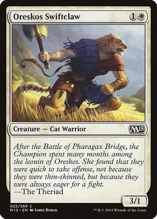 Oreskos Swiftclaw [Magic 2015] | The Time Vault CA