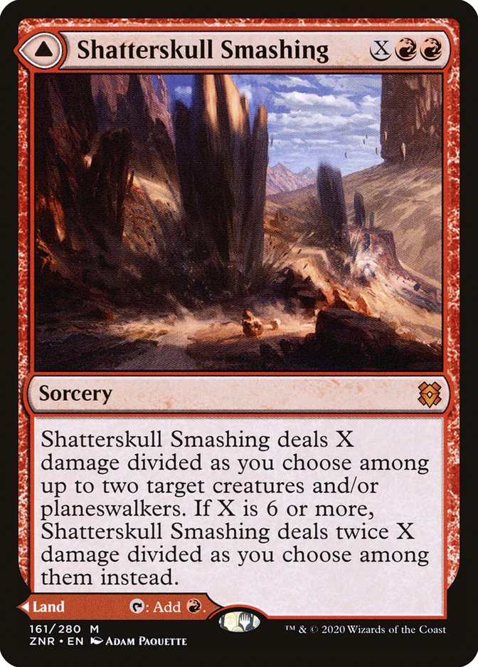 Shatterskull Smashing // Shatterskull, the Hammer Pass [Zendikar Rising] | The Time Vault CA