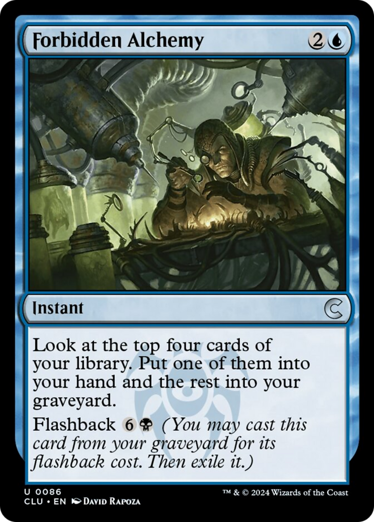 Forbidden Alchemy [Ravnica: Clue Edition] | The Time Vault CA
