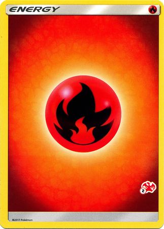 Fire Energy (Charizard Stamp #2) [Battle Academy 2020] | The Time Vault CA