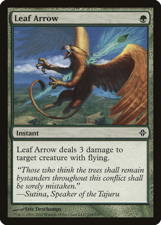 Leaf Arrow [Rise of the Eldrazi] | The Time Vault CA
