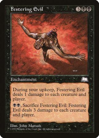 Festering Evil [Weatherlight] | The Time Vault CA