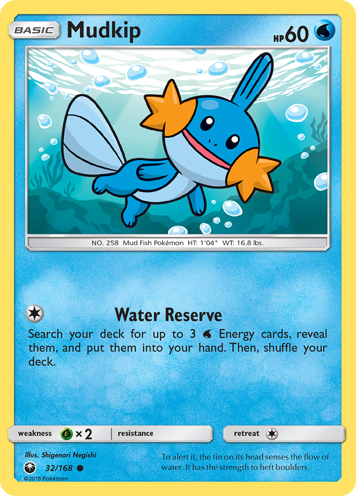 Mudkip (32/168) [Sun & Moon: Celestial Storm] | The Time Vault CA