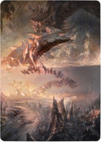 Needleverge Pathway Art Card [Zendikar Rising Art Series] | The Time Vault CA