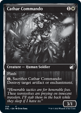 Cathar Commando [Innistrad: Double Feature] | The Time Vault CA