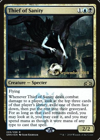 Thief of Sanity [Guilds of Ravnica Promos] | The Time Vault CA