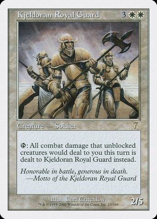 Kjeldoran Royal Guard [Seventh Edition] | The Time Vault CA