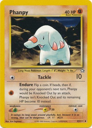 Phanpy (43/111) [Neo Genesis Unlimited] | The Time Vault CA