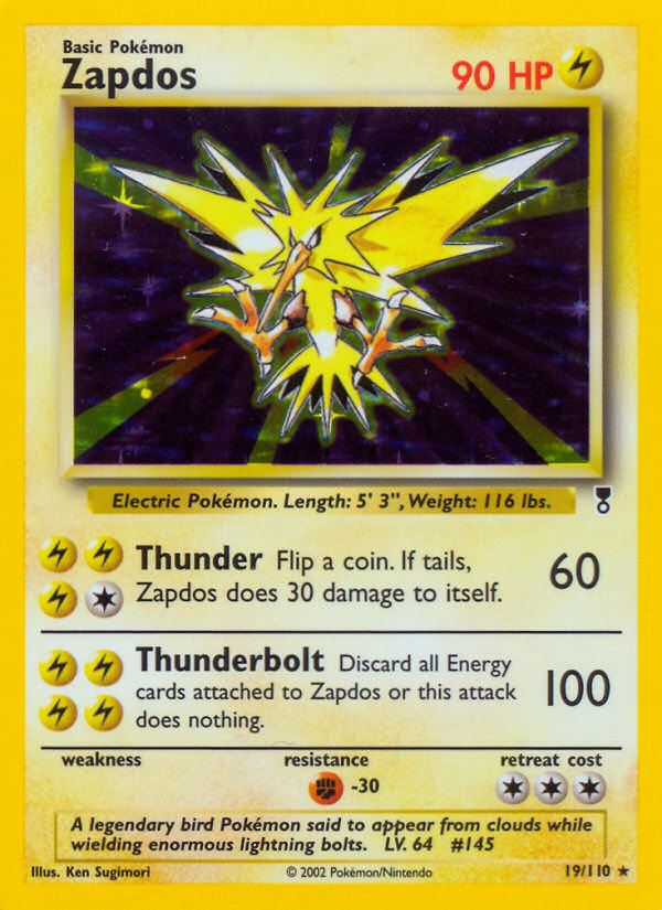 Zapdos (19/110) [Legendary Collection] | The Time Vault CA