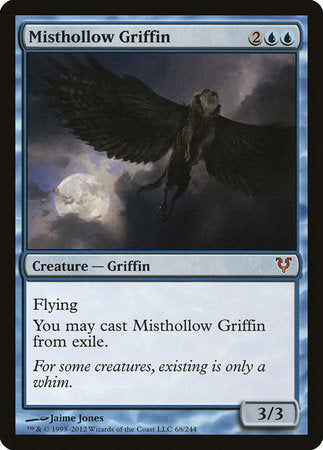 Misthollow Griffin [Avacyn Restored] | The Time Vault CA