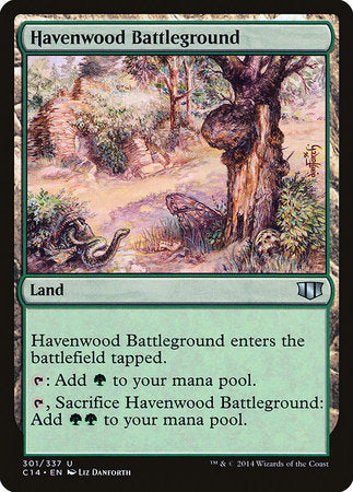 Havenwood Battleground [Commander 2014] | The Time Vault CA