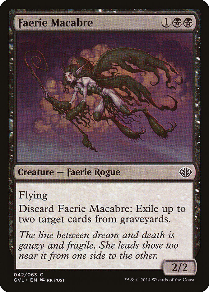 Faerie Macabre (Garruk vs. Liliana) [Duel Decks Anthology] | The Time Vault CA