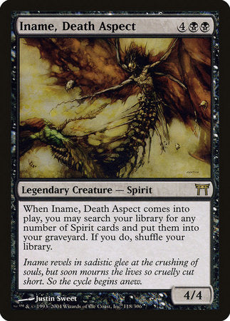 Iname, Death Aspect [Champions of Kamigawa] | The Time Vault CA