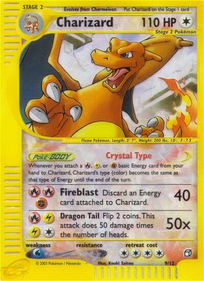 Charizard (9/12) [Box Topper] | The Time Vault CA